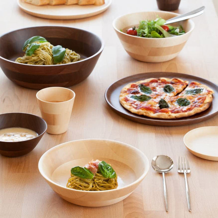 Hikiyose Wooden Soba Choko Cup - Premium Walnut Design-Kiichin - The #1 Place for Japanese Goods in Your Hand!