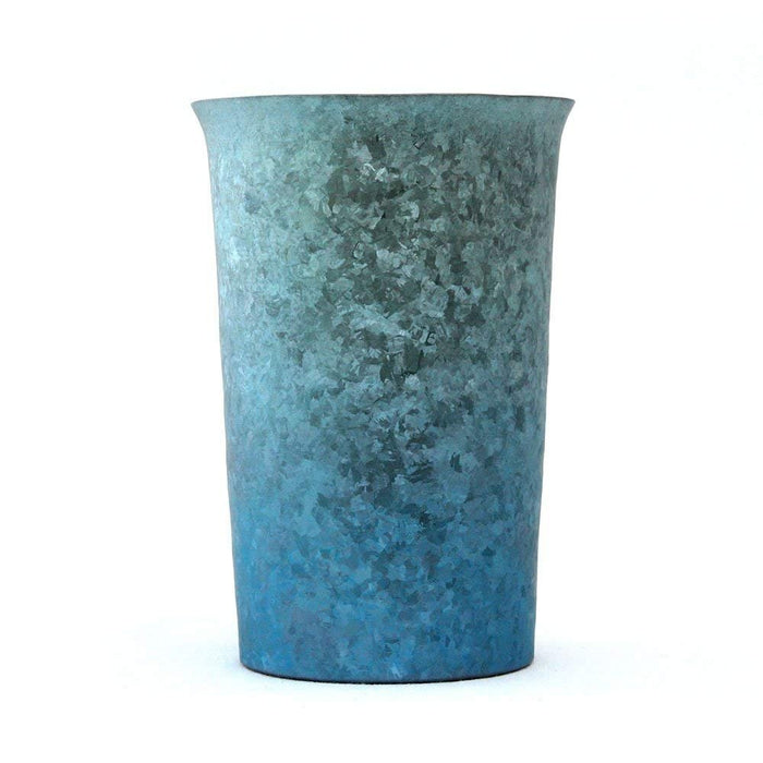 Horie Japan Niigata Tsubame Titanium Double Tumbler Kiln Creation 290Cc Wide Mouth Yui Blue & Pink 2 Color Set-Kiichin - The #1 Place for Japanese Goods in Your Hand!