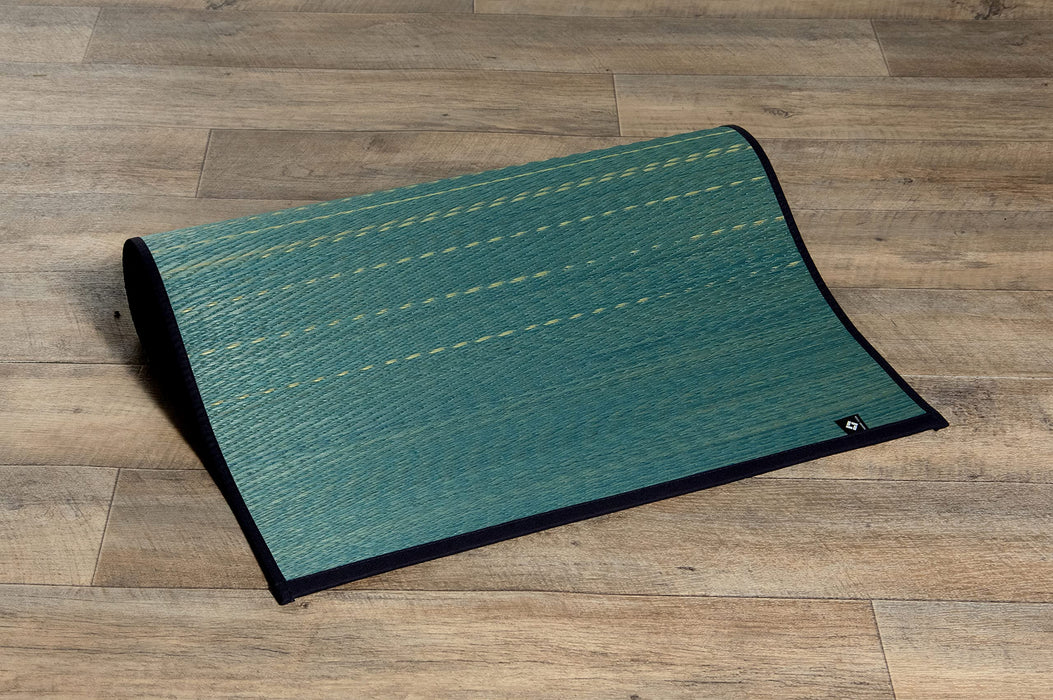 Ikehiko Corporation Tatami Yoga Mat - Japan Sky Sea Blue 66X185Cm #8243850-Kiichin - The #1 Place for Japanese Goods in Your Hand!