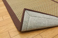 Ikehiko Rush Rug Carpet 2 Tatami - 200X200Cm - Made In Japan-Kiichin - The #1 Place for Japanese Goods in Your Hand!
