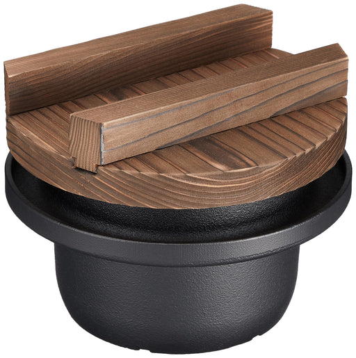 Castle Enterprise Japan Ikenaga Tekko Iron Nambu IH 2-Cup Cooking Furnace-Kiichin - The #1 Place for Japanese Goods in Your Hand!