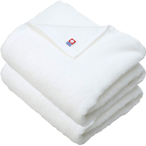Imaa Imabari Towel Set - 100% Cotton, Fluffy & Absorbent, Quick Dry, White-Kiichin - The #1 Place for Japanese Goods in Your Hand!