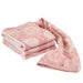 Prairie Dog Imabari Towel Thin Face Towel 100% Cotton, Japan Small Pattern, Pink 4-Pack-Kiichin - The #1 Place for Japanese Goods in Your Hand!