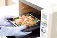 Iwaki 2L Square Gratin Dish - Heat Resistant Glass Baking Plate - Ovenware Microwave Oven Safe - Japan-Kiichin - The #1 Place for Japanese Goods in Your Hand!