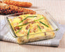 Iwaki 2L Square Gratin Dish - Heat Resistant Glass Baking Plate - Ovenware Microwave Oven Safe - Japan-Kiichin - The #1 Place for Japanese Goods in Your Hand!