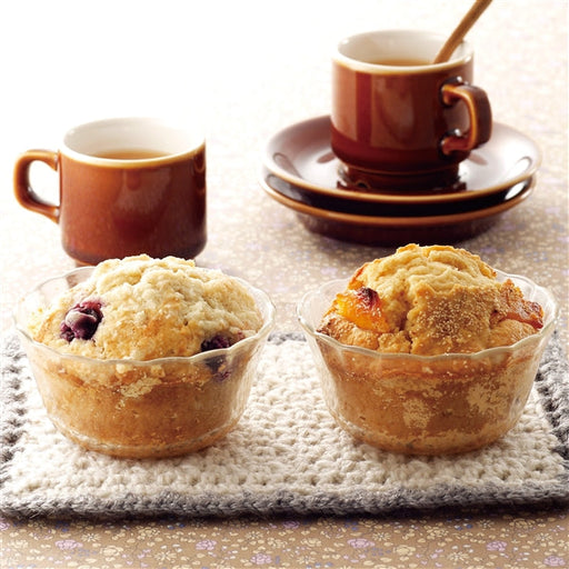 Iwaki 180ml Heat Resistant Glass Custard Cup - Durable and User-Friendly-Kiichin - The #1 Place for Japanese Goods in Your Hand!