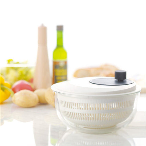 Iwaki Glass Salad Spinner - Durable and Heat Resistant for Fresh Salads-Kiichin - The #1 Place for Japanese Goods in Your Hand!