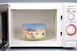 Iwaki Aqua Blue Round Glass Storage Containers - 4 Pack (840ml)-Kiichin - The #1 Place for Japanese Goods in Your Hand!