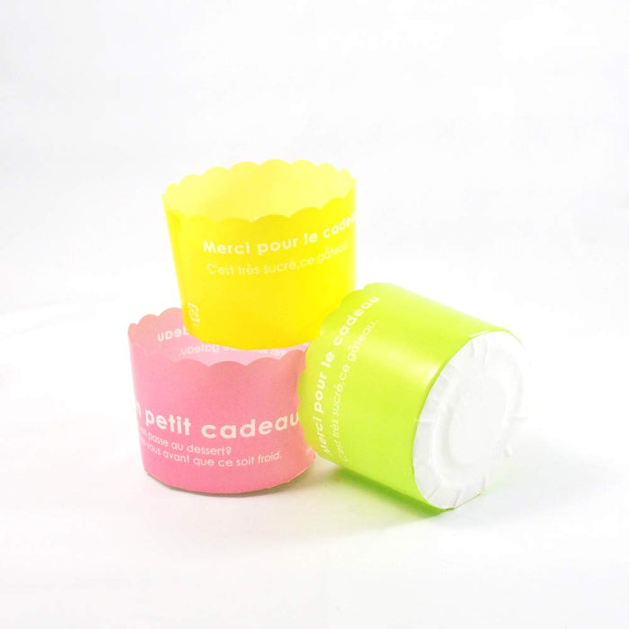Kai Corp Heat Resistant Paper Mold Muffin Mold 3 Colors Set of 6 DL6180-Kiichin - The #1 Place for Japanese Goods in Your Hand!