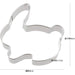 Kai Corporation Rabbit Cookie Cutter (Large) DL6199 - Made in Japan-Kiichin - The #1 Place for Japanese Goods in Your Hand!
