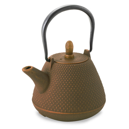 Nanbu Tekki Teapot 0.4L Brown Japan Tea Pot with Strainer-Kiichin - The #1 Place for Japanese Goods in Your Hand!