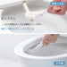 Marna 2-in-1 Toilet Brush Set with Storage Case - White, Made in Japan-Kiichin - The #1 Place for Japanese Goods in Your Hand!