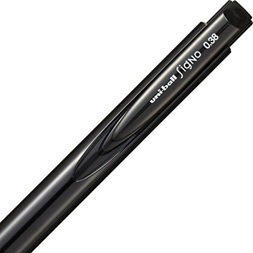 Mitsubishi Pencil Gel Ballpoint Pen - Uni-Ball Signo Rt1 0.38 Black - Japan Umn15538.24-Kiichin - The #1 Place for Japanese Goods in Your Hand!