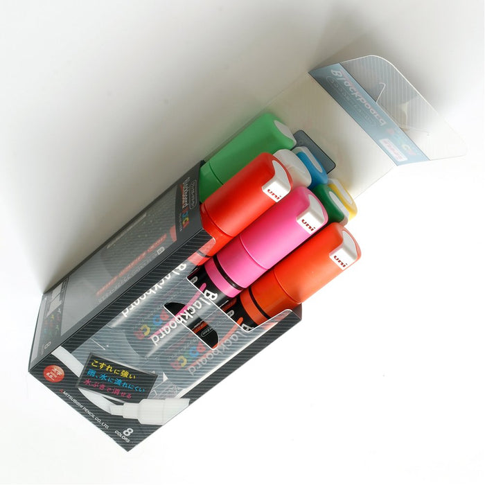 Mitsubishi Pencil Japan Water Pen - Posca Bold 8 Colors (Pce2508K8C)-Kiichin - The #1 Place for Japanese Goods in Your Hand!