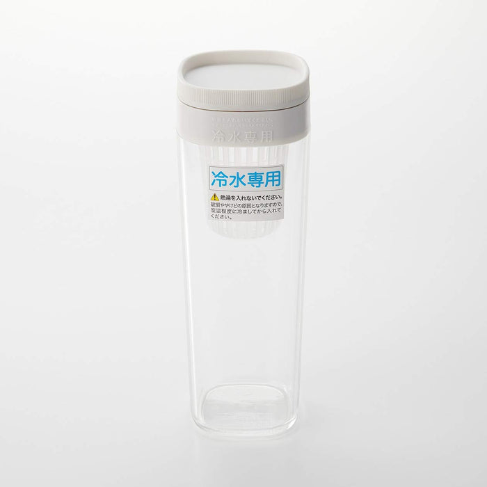 Mujirushi Ryohin 1L Acrylic Water Bottle - Convenient Door Pocket Design-Kiichin - The #1 Place for Japanese Goods in Your Hand!