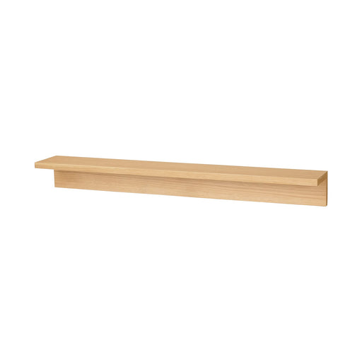 Mujirushi Ryohin Oak Wood Wall Shelf - 88x12x10cm - Made in Japan-Kiichin - The #1 Place for Japanese Goods in Your Hand!