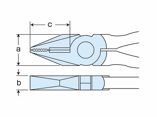 Muromoto Tekko Merry 2060-200 Strong Crimping Pliers-Kiichin - The #1 Place for Japanese Goods in Your Hand!