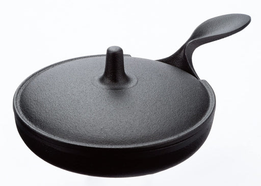 Eugen Nanbu Tekki 14cm Mini Pan with Lid - Ogasawara Rikucho-Kiichin - The #1 Place for Japanese Goods in Your Hand!