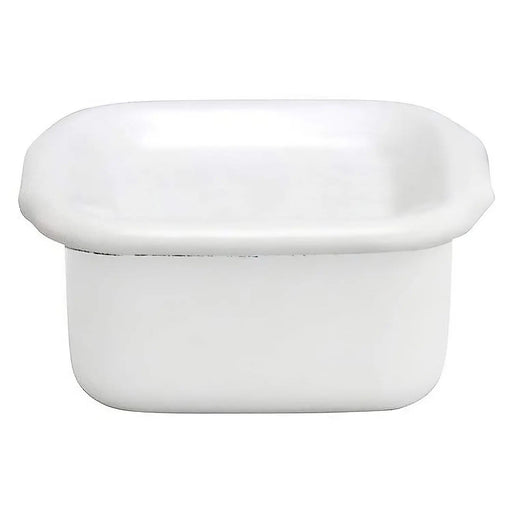 Noda Horo Enamel Square Food Containers with Lid - Small Size-Kiichin - The #1 Place for Japanese Goods in Your Hand!
