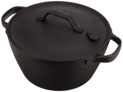 Oigen Nambu Tekki Medium Round Deep Cooktop Ct-4 - Ih Compatible (Japan)-Kiichin - The #1 Place for Japanese Goods in Your Hand!