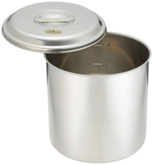 Endo Shoji Japan Akt13018 18Cm Round Kitchen Pot - Made In Japan-Kiichin - The #1 Place for Japanese Goods in Your Hand!