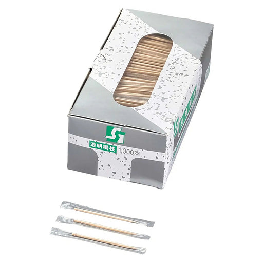 Sato Trading Wood Youji Toothpicks - 1000 Count, Clear Wrappings, Made in Japan-Kiichin - The #1 Place for Japanese Goods in Your Hand!
