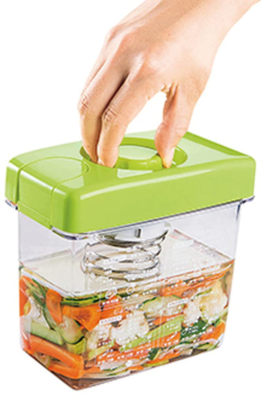 Shimomura Kougyou FV-645 Japan Veg Pickle Maker Pocket Size 330x380x475mm-Kiichin - The #1 Place for Japanese Goods in Your Hand!