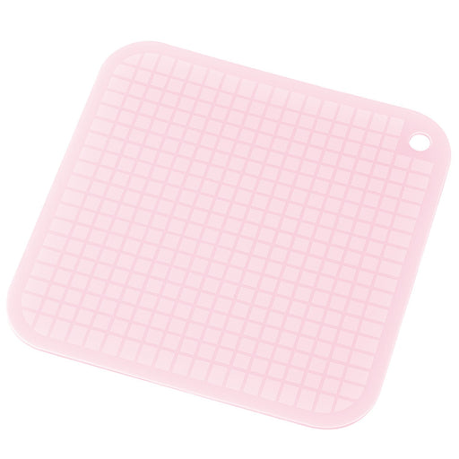 Shimomura Kougyou Mini Cutting Board PC-604 Pink 250x250x2mm Made in Japan-Kiichin - The #1 Place for Japanese Goods in Your Hand!