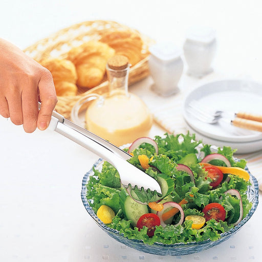 Shimomura Kougyou AST-201 Cooking Tongs Japan Made Large Niigata Tsubame-Sanjo-Kiichin - The #1 Place for Japanese Goods in Your Hand!