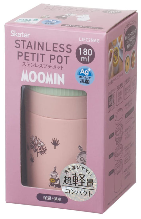 Skater Japan Moomin Soup Jar - Antibacterial Thermal Insulated, 180ml-Kiichin - The #1 Place for Japanese Goods in Your Hand!