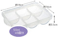 Skater Japan Baby Food Storage Tray with 6 Frozen Blocks-Kiichin - The #1 Place for Japanese Goods in Your Hand!