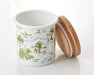 Disney Winnie The Pooh Enamel Canister with Wood Lid - 750ml-Kiichin - The #1 Place for Japanese Goods in Your Hand!