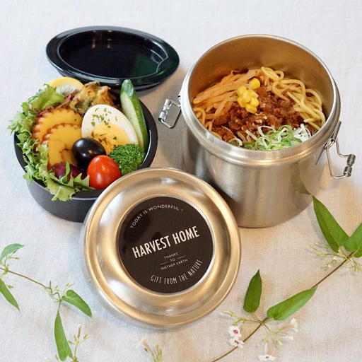 Skater 840ML Vacuum Double Layer Lunch Box Men Stainless Steel Heat/Cold Insulation Antibacterial-Kiichin - The #1 Place for Japanese Goods in Your Hand!