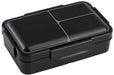 of title Skater Lunch Box Antibacterial LeakProof Dividers 850ml LargeCapacity Black Palt9Ag-A-Kiichin - The #1 Place for Japanese Goods in Your Hand!