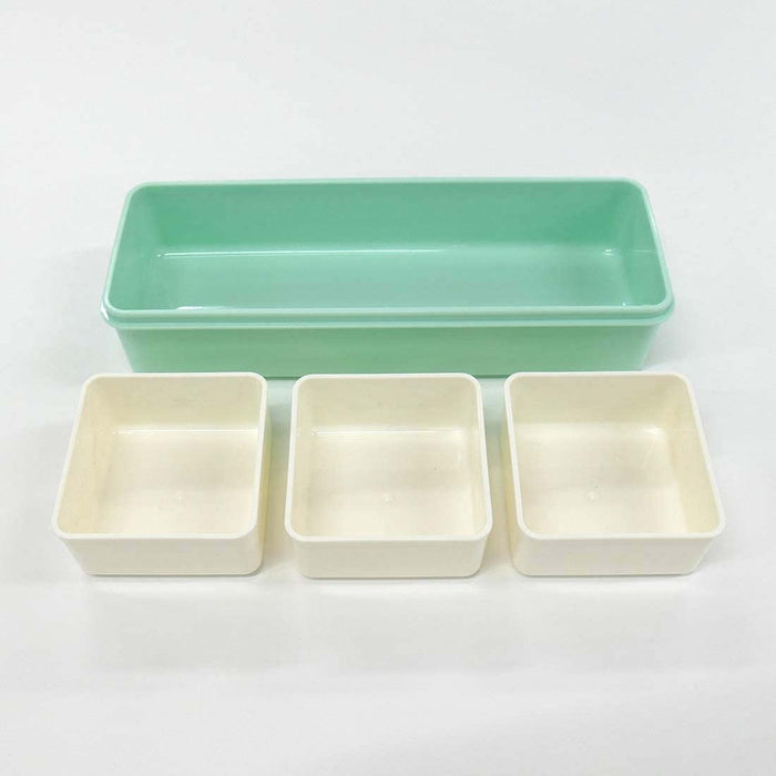 Skater 2-Tier Lunch Box 900ml Japan Made Core Incl. Pastel Green SSLW9B-Kiichin - The #1 Place for Japanese Goods in Your Hand!