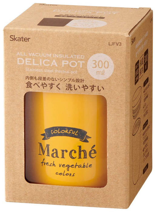 Skater Japan 300Ml Thermal Insulated Soup Jar Lunch Pot - Pumpkin-Kiichin - The #1 Place for Japanese Goods in Your Hand!