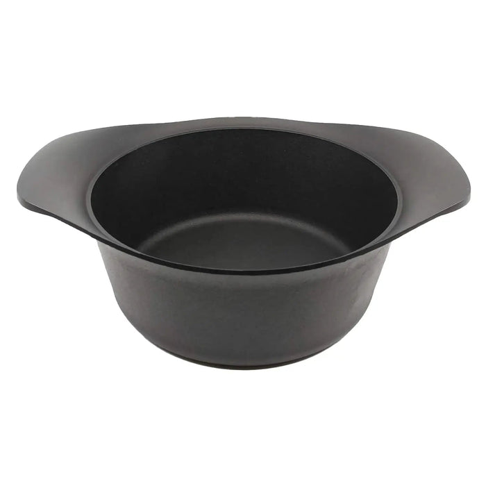 Nihon Yoshokki 22Cm Cast Iron Induction Casserole with Lid & Fork-Kiichin - The #1 Place for Japanese Goods in Your Hand!