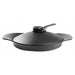 Authentic Nihon Yoshokki Sori Yanagi 22Cm Cast Iron Grill Pan with Lid & Fork - Made in Japan-Kiichin - The #1 Place for Japanese Goods in Your Hand!