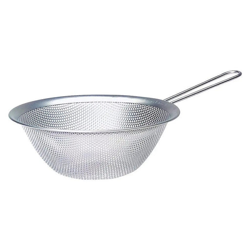Sori Yanagi 16cm Stainless Steel Perforated Strainer - Convenient Handle Included-Kiichin - The #1 Place for Japanese Goods in Your Hand!