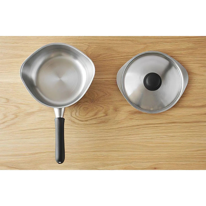 Authentic Japanese Nihon Yoshokki Sori Yanagi 22Cm Stainless Steel Saucepan-Kiichin - The #1 Place for Japanese Goods in Your Hand!