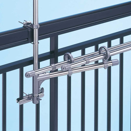 Sekisui Resin Stainless Steel Balcony Clothes Stand - DB-502-Kiichin - The #1 Place for Japanese Goods in Your Hand!