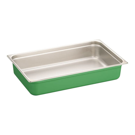 Endo Shoji Do-En Color Stainless Steel Green Pan - 100mm - Made in Japan-Kiichin - The #1 Place for Japanese Goods in Your Hand!
