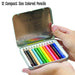 Tombow Japan Mini Colored Pencils Set with Sharpener - 12 Colors-Kiichin - The #1 Place for Japanese Goods in Your Hand!