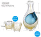 Toyo Sasaki Glass Gold Leaf Sake Set - Made in Japan, 3-Piece Carafe and Glasses-Kiichin - The #1 Place for Japanese Goods in Your Hand!