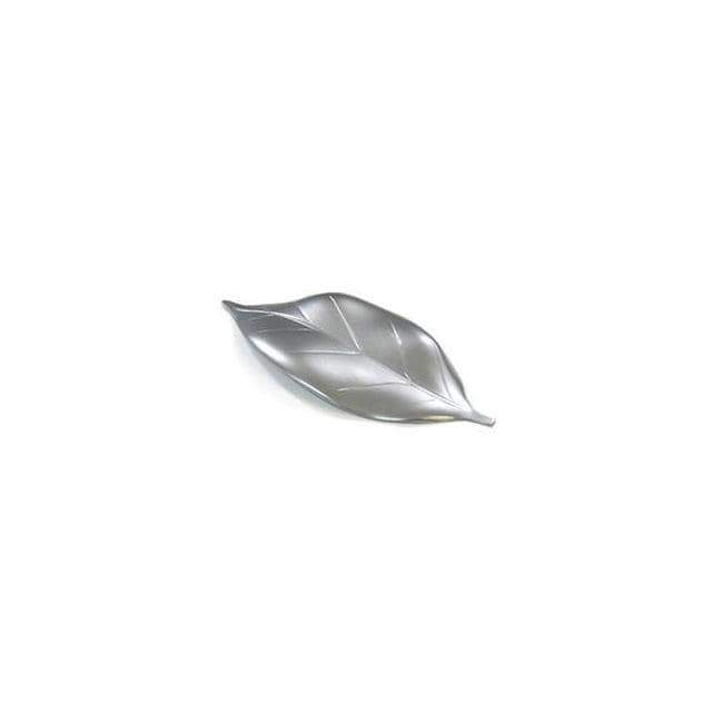 Tsubame Shinko Stainless Steel Leaf Chopstick Rest - Silver-Kiichin - The #1 Place for Japanese Goods in Your Hand!