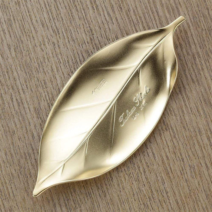 Tsubame Shinko Stainless Steel Leaf Chopstick Rest - Silver-Kiichin - The #1 Place for Japanese Goods in Your Hand!