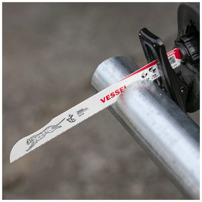 Vessel Sbc-1830-1 Cheetah Metal 18T 0.9mm 300mm Saw Blade Ironwork-Kiichin - The #1 Place for Japanese Goods in Your Hand!