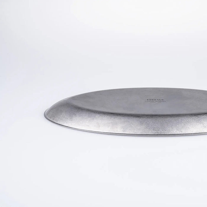 Aoyoshi Vintage Inox Stainless Steel Snack Plate - Authentic Japanese Design-Kiichin - The #1 Place for Japanese Goods in Your Hand!