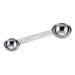 Wadasuke Stainless Steel Double-Sided Measuring Spoon - 5Ml & 15 Ml-Kiichin - The #1 Place for Japanese Goods in Your Hand!