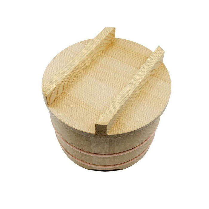 Yamacoh Ohitsu Sawara Rice Container - Authentic Japanese Wooden (39cm)-Kiichin - The #1 Place for Japanese Goods in Your Hand!